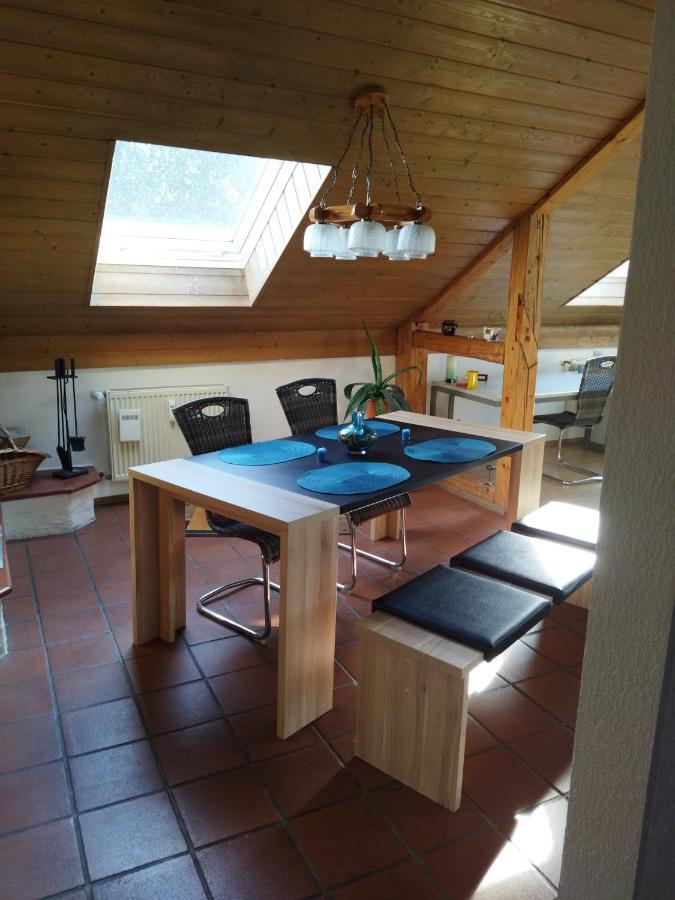 Aussergewoehnliche Atelierferienwohnung Mit Balkon An Der Donau Winzer Exteriér fotografie